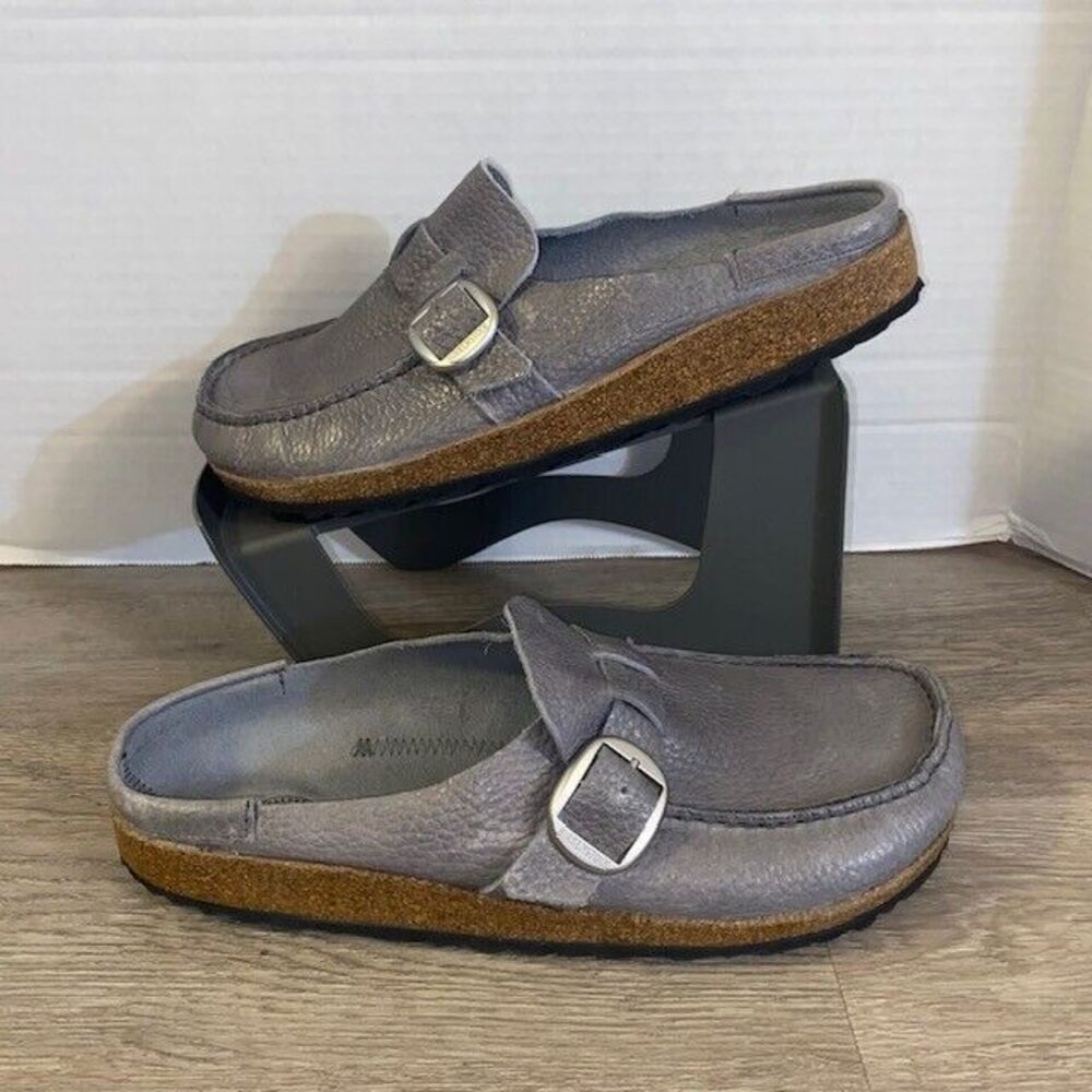 Birkenstock Gray Mules